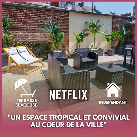 L'Escale Tropicale, Appartement Independant Avec Terrasse Privative แซ็ง-ก็องแต็ง ภายนอก รูปภาพ
